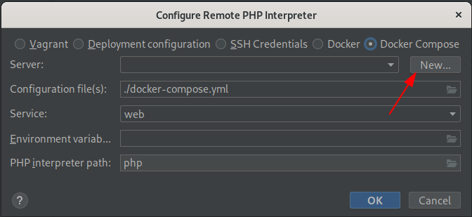 debug phpstorm with docker