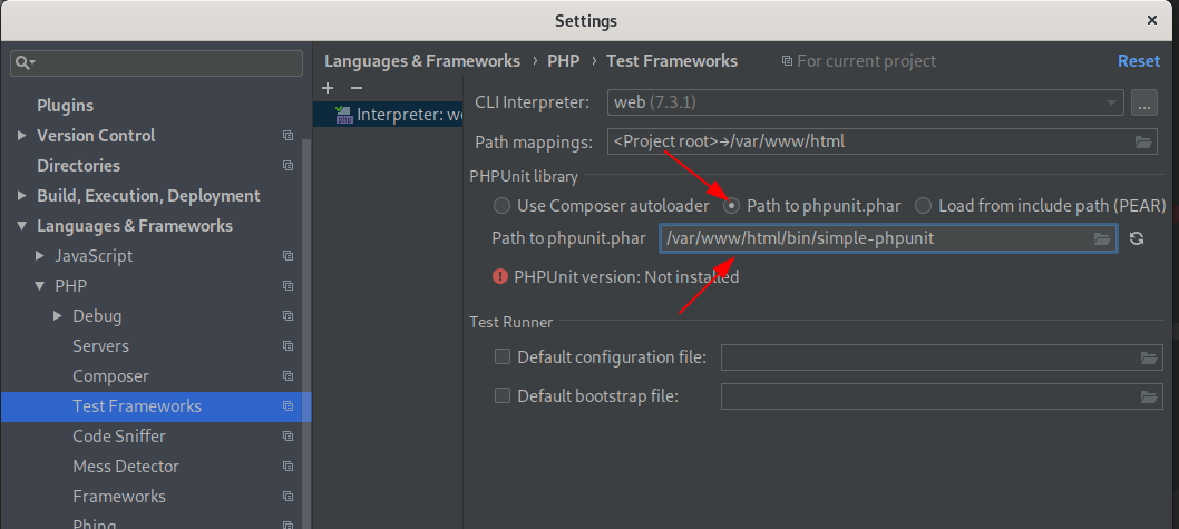 debug phpstorm with docker