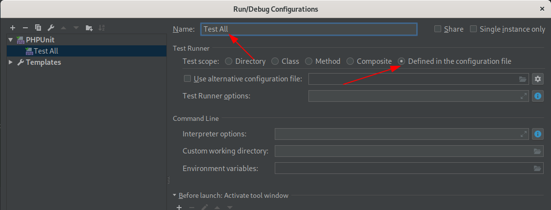 debug phpstorm with docker